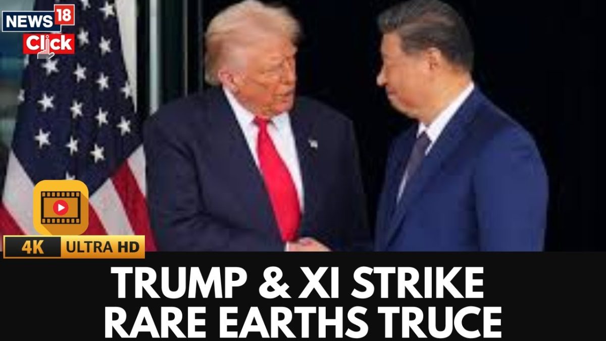 U.S.-China Rare Earths Truce | Trump & Xi In Surprise Agreement | US ...