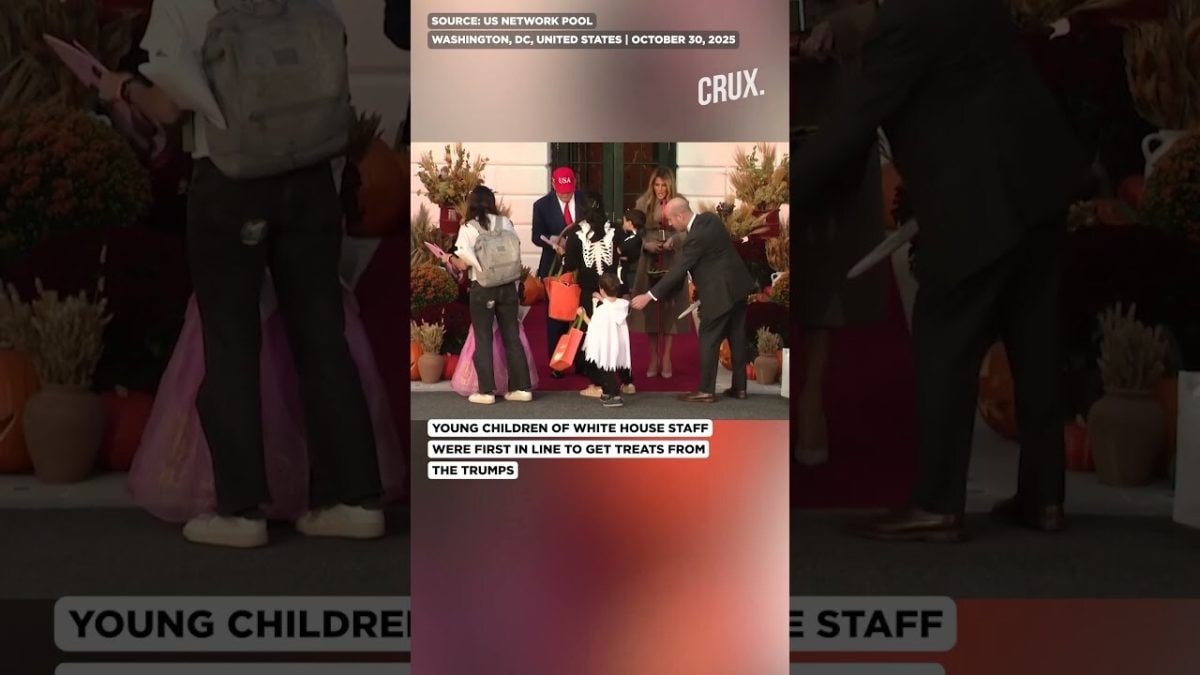 Trump and Melania Host ‘Spooky’ White House Halloween Party