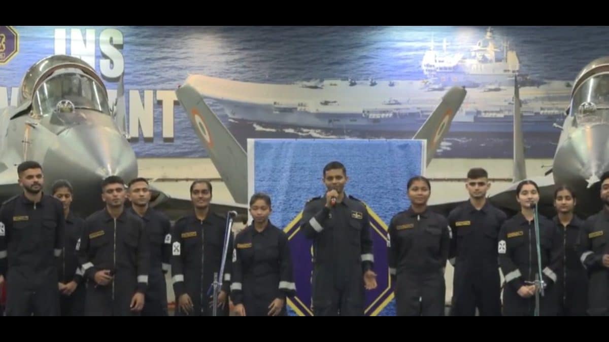 ‘Kasam Sindoor Ki’: Navy Personnel's Op Sindoor Song For PM Modi Onboard INS Vikrant | Watch