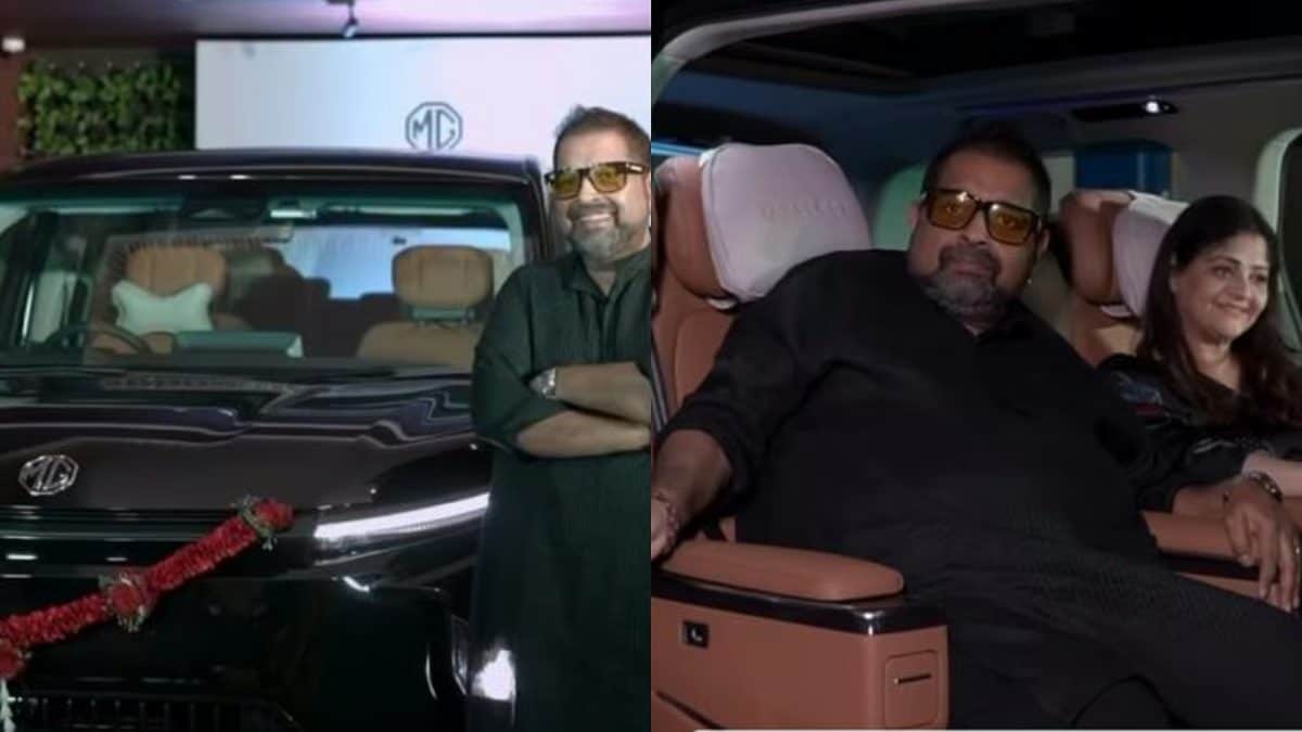 Shankar Mahadevan Purchases New MG M9 Luxury Vehicle