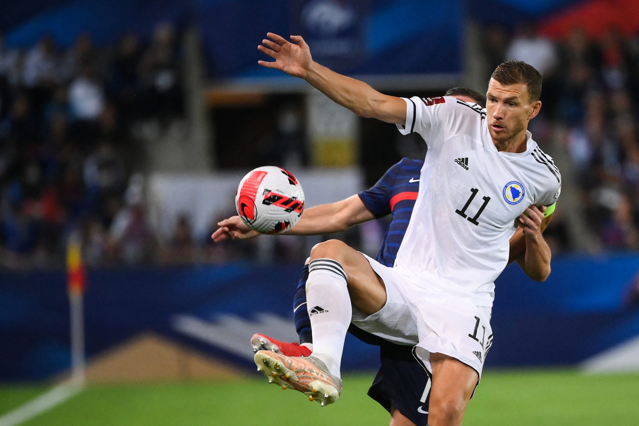 Edin Dzeko (Bosnia and Herzegovina) – 29 goals in 42 appearances (AFP) Edin Dzeko (Bosnia and Herzegovina) – 29 goals in 42 appearances (AFP)