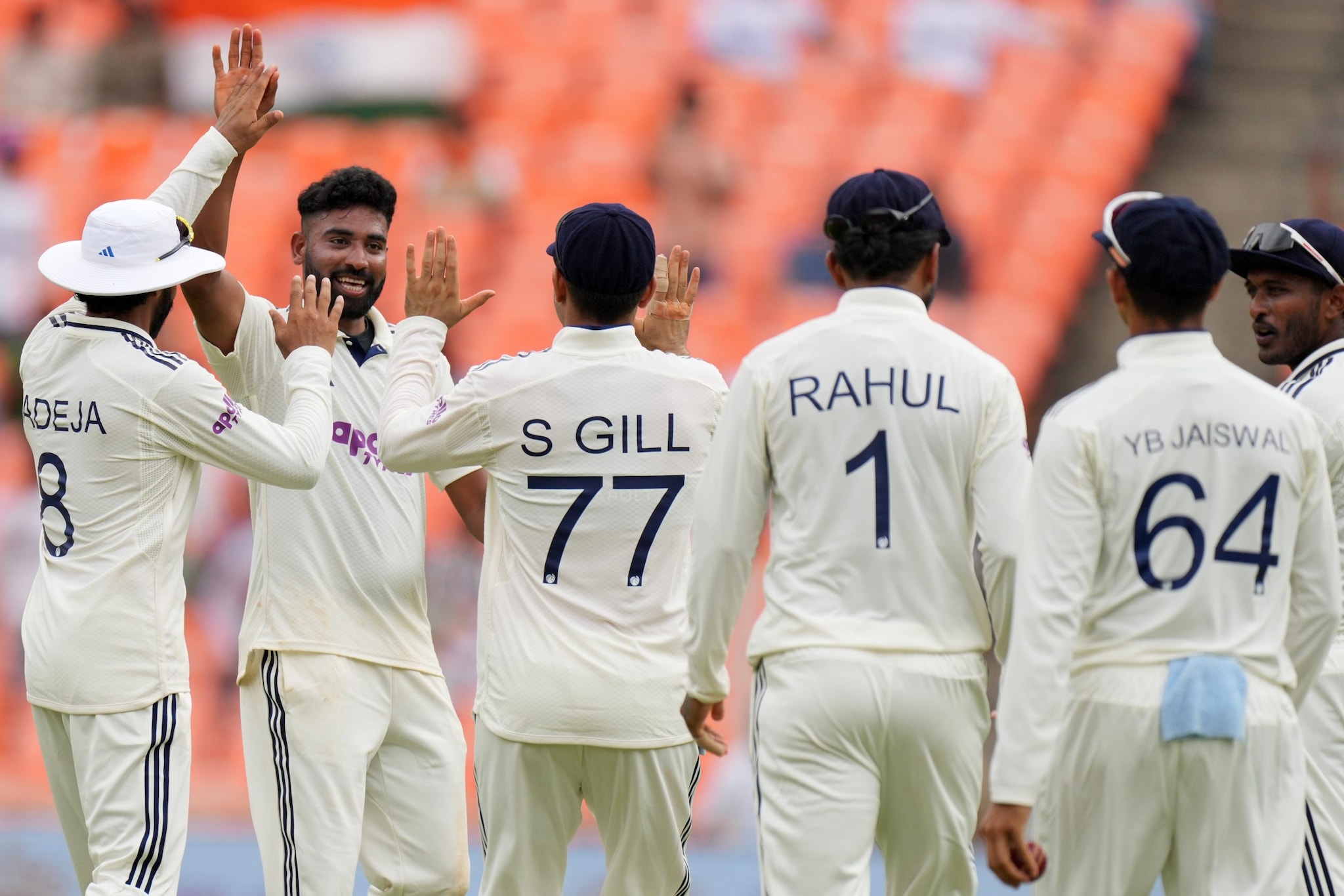 In his very next over, Siraj dismissed Alick Athanaze for 12, caught by KL Rahul at second slip. At the end of the 12th over, West Indies were at 42/4, with three wickets picked by Siraj and one by ace India pacer Jasprit Bumrah. In his very next over, Siraj dismissed Alick Athanaze for 12, caught by KL Rahul at second slip. At the end of the 12th over, West Indies were at 42/4, with three wickets picked by Siraj and one by ace India pacer Jasprit Bumrah.