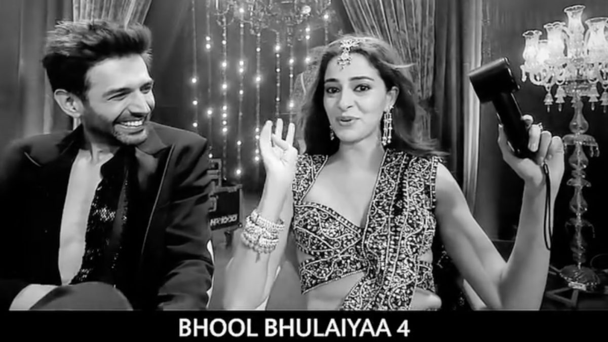 Ananya Panday To Play Manjulika In Bhool Bhulaiyaa 4? Kartik Aaryan Has Epic Reaction | Watch | Bollywood News