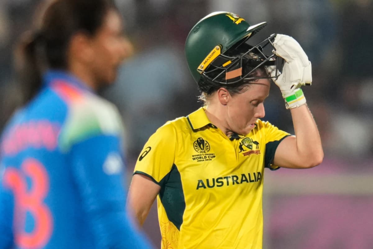 Alyssa Healy Leads From Front As Australia Nip India's Fight With Record Chase