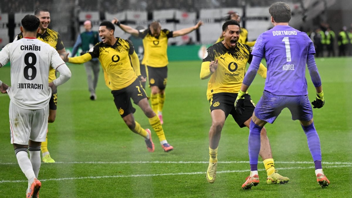 Borussia Dortmund Eliminate Eintracht Frankfurt From German Cup With 4-2 Win On Penalties