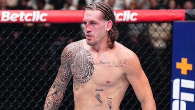 Cutting nearly 30 pounds in a short span hasn’t rattled Brendan Allen. (Agencies)