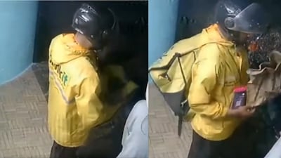 The incident took place on October 3 outside a woman's residence. (Photo Credits: X)