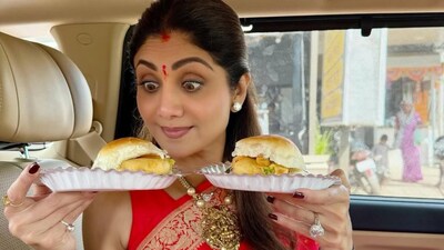 Shilpa Shetty graced MasterChef India sets.