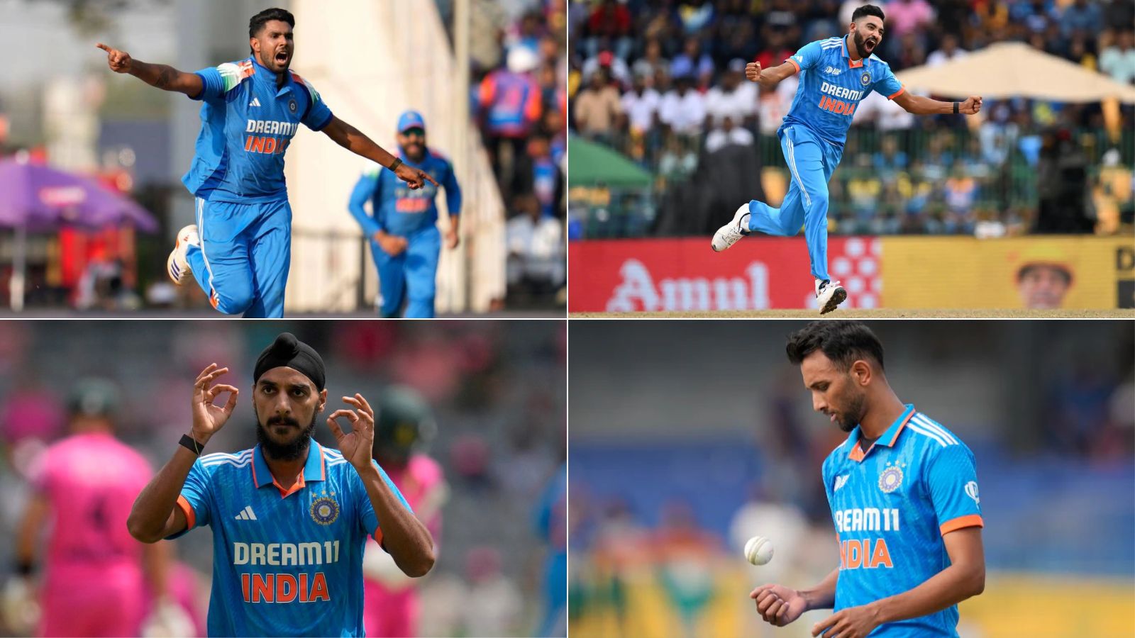 No departamento de ritmo, Jasprit Bumrah pode estar descansado devido à carga de trabalho, deixando Mohammed Siraj liderar o ataque com Arshdeep, Harshit Rana e Prasidh Krishna como apoio. No departamento de ritmo, Jasprit Bumrah pode estar descansado devido à carga de trabalho, deixando Mohammed Siraj liderar o ataque com Arshdeep, Harshit Rana e Prasidh Krishna como apoio.