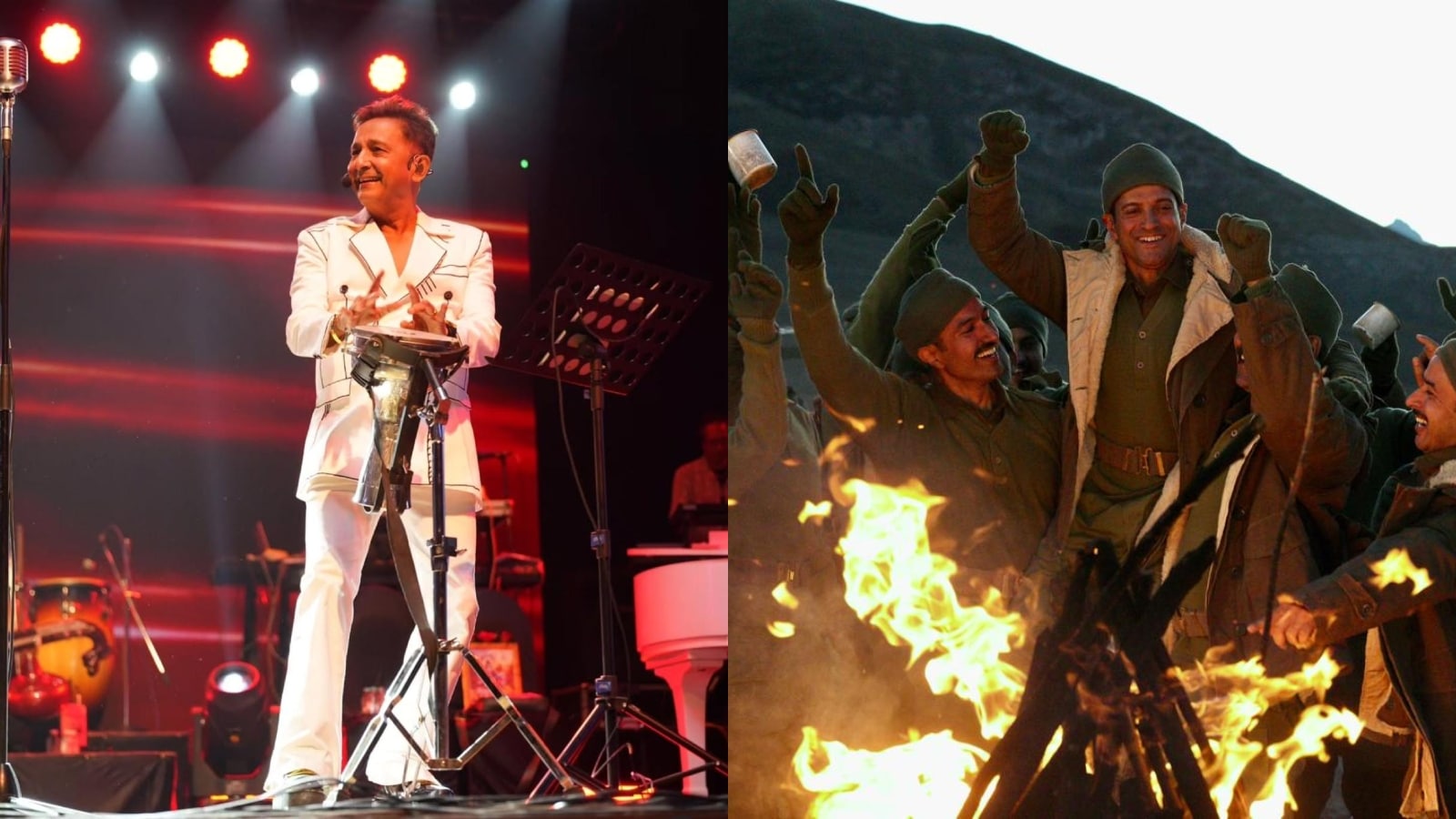 Farhan Akhtar e Sukhwinder Singh se unem para o hino épico de guerra em '120 Bahadur'!