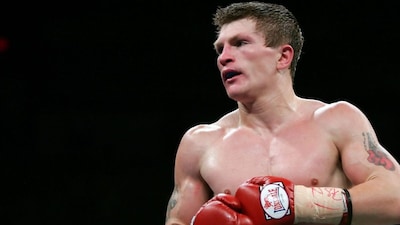 Former boxing champion Ricky Hatton (X)
