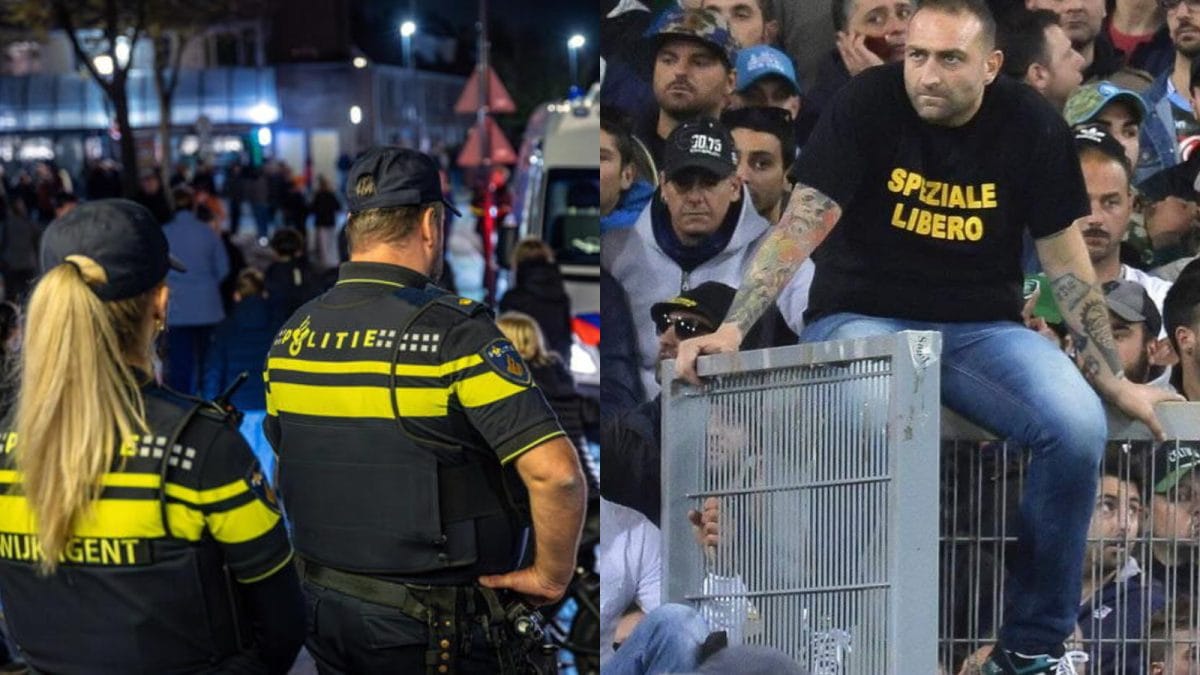 Almost 230 Napoli Fans Detained! Chaos Ensues In Eindhoven Ahead Of UCL Clash vs PSV