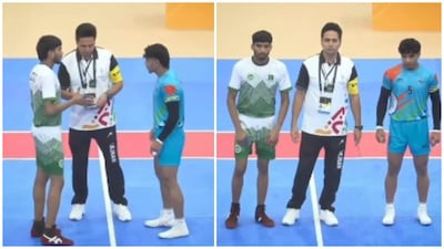 Indian captain Ishant Rathee refused to shake hands with his Pakistani counterpart (Instagram)