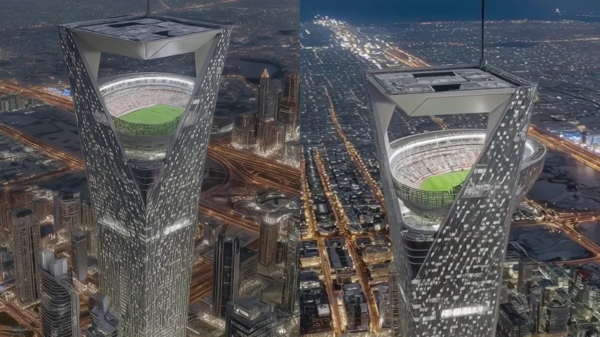 Football In The Clouds! Saudi Arabia's 'Sky Stadium' Plans Blow Up Internet; But Are They Real?