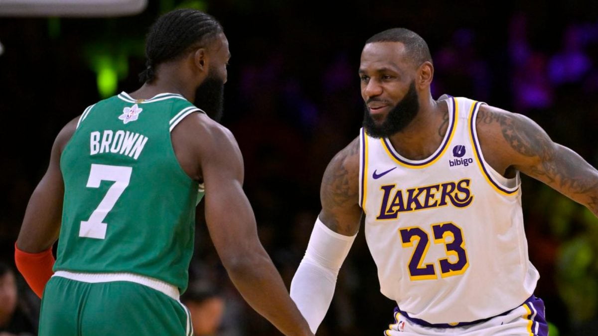 WATCH | Jaylen Brown Hilariously Calls Out LeBron In Hairline Hotline: ‘Turkey Or No Turkey?’