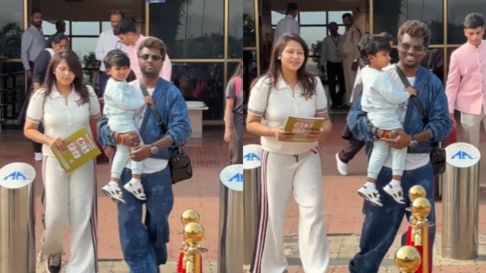 Atlee Chega em Jamnagar para a Festa de Aniversário dos Ambani: Veja o Encontro com os Paparazzi!