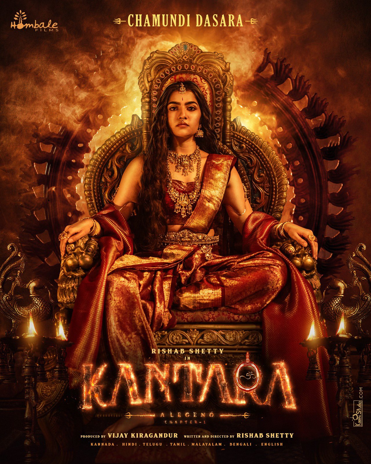 The film stars Rishab in the lead alongside Rukmini Vasanth, Jayaram and Gulshan Devaiah. The film stars Rishab in the lead alongside Rukmini Vasanth, Jayaram and Gulshan Devaiah.
