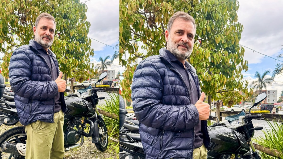 Rahul Gandhi’s Rugged Biker-Inspired Look Breaks The Political Style Mould