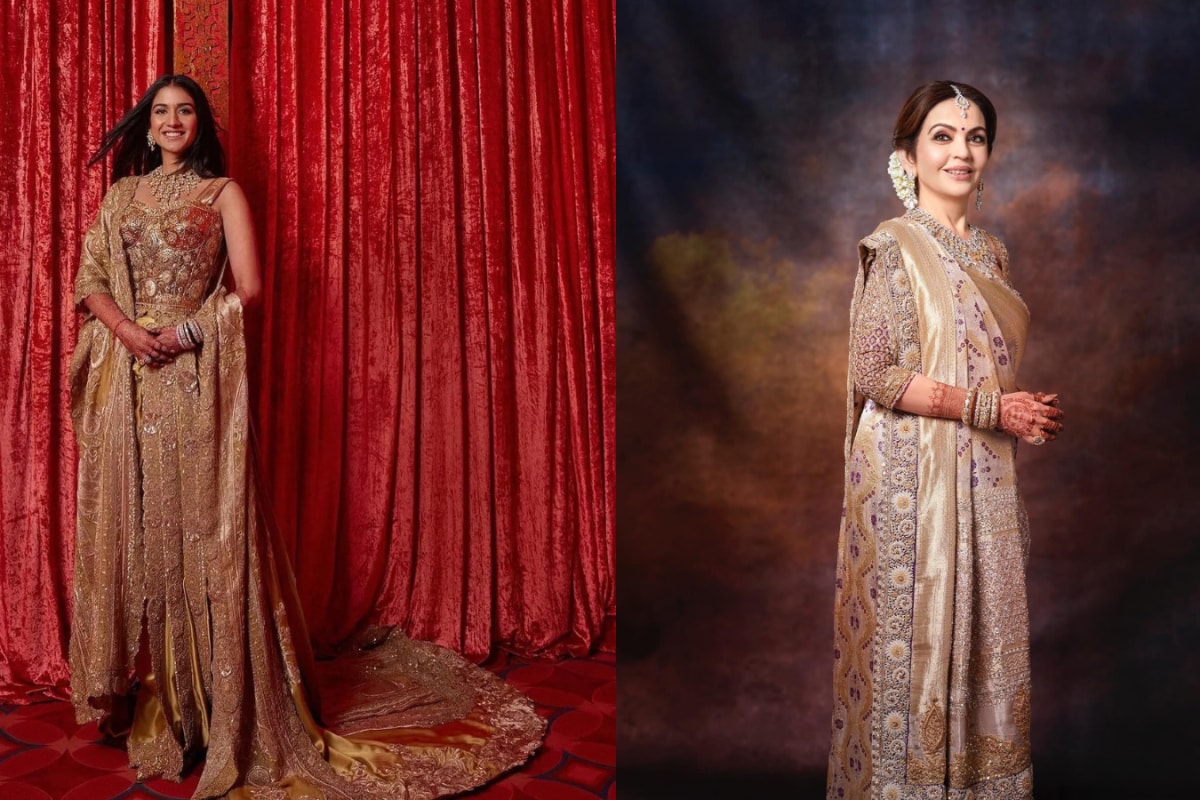 Radhika Merchant To Nita Ambani: Celebrity-Inspired Dhanteras Outfits That Redefine Festive Glamour