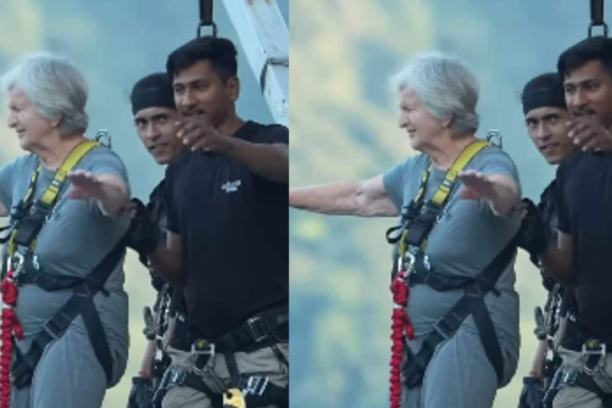 Woman, 82, Goes Bungee Jumping In Rishikesh. Internet Jokes, ‘She Finally Got Parents’ Permission’
