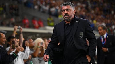 Italy head coach Gennaro Gattuso (X)