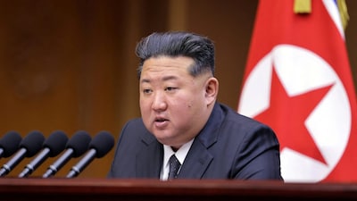 North Korean leader Kim Jong Un. (KCNA via REUTERS)