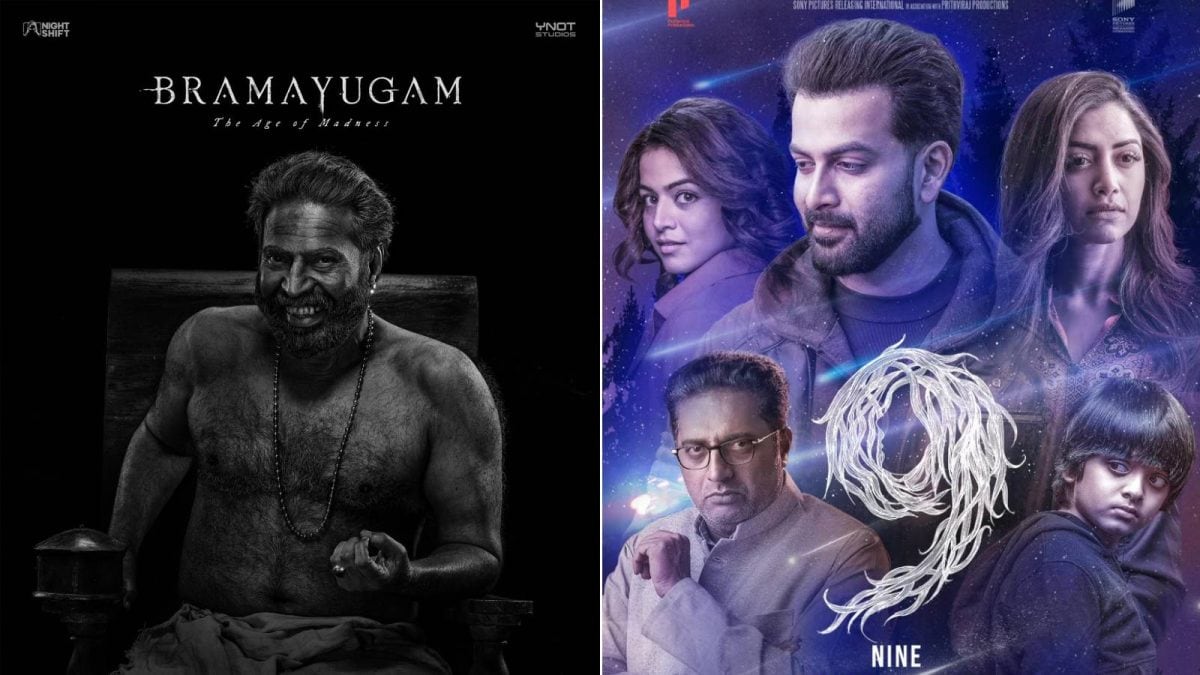 Top Malayalam Horror Movies to Stream Bramayugam, Ezra, Pretham &