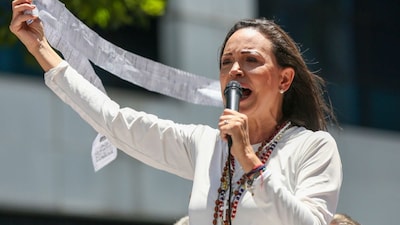 Maria Corina Machado was awarded the 2025 Nobel Peace Prize. (IMAGE: AP file)