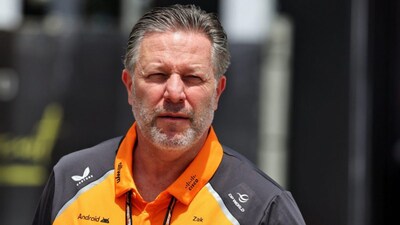 McLaren's Zak Brown (X)