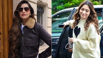 Bollywood stars showcase chic autumn fashion.