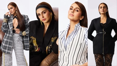 Huma Qureshi was styled by stylist duo Who Wore What When.
