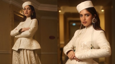 Bhumi Pednekar was styled by Manisha Melwani.