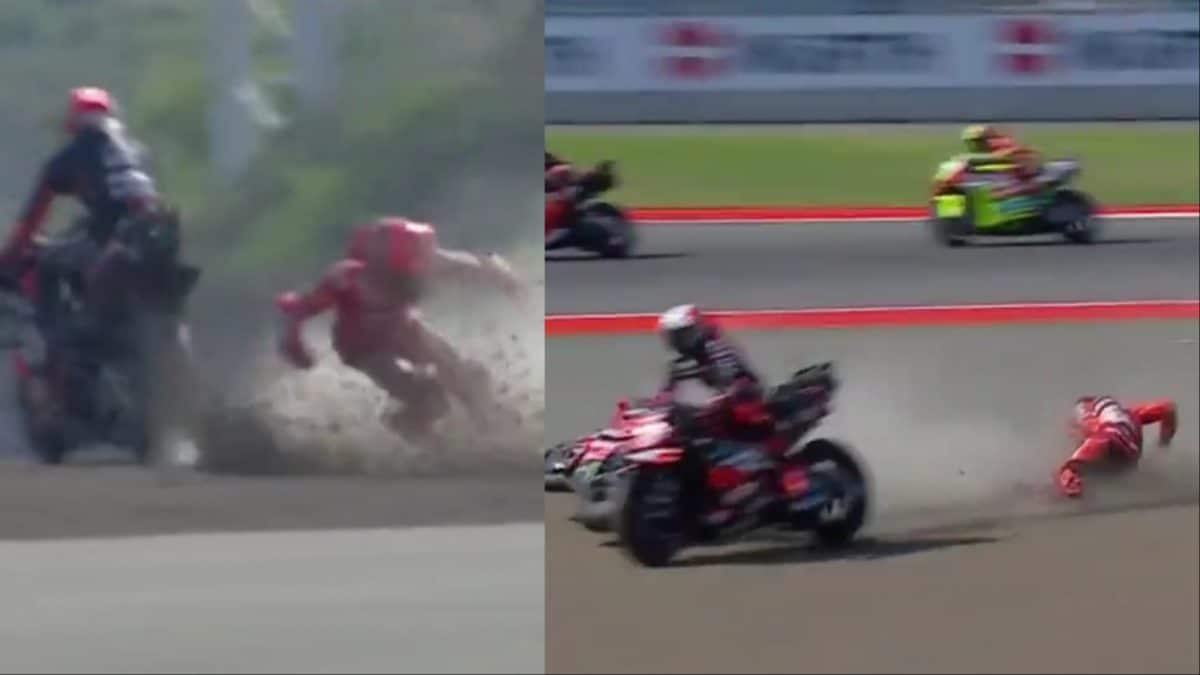 High-Speed Crash Horror! Marc Marquez Suffers Collarbone Injury In Indonesian GP Pile-Up | WATCH