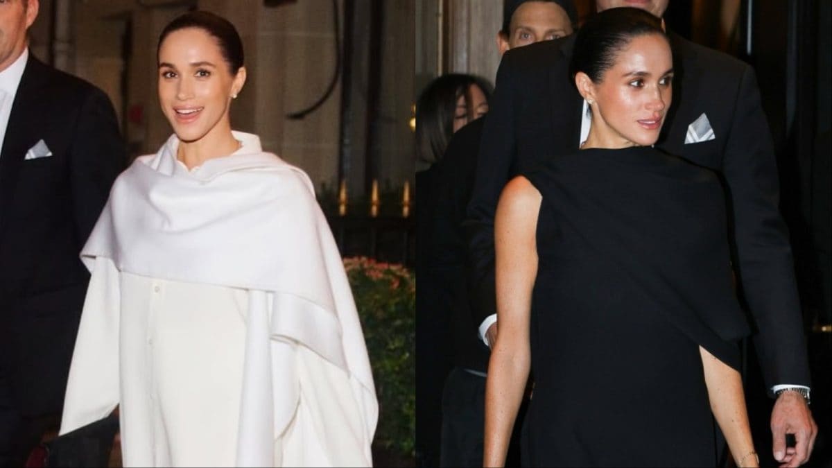From Cape To Couture: Inside Meghan Markle’s Stunning Balenciaga Looks In Paris