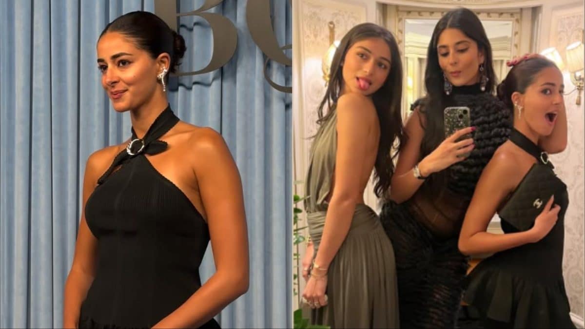 Ananya Panday Brings Quiet Glamour To The Red Carpet In An All-Black Chanel Look