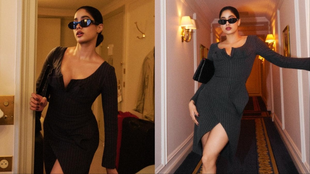 Janhvi Kapoor Brings A 1986 John Galliano Classic Dress Back To Life In Paris