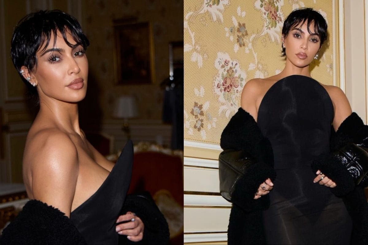 Kim Kardashian’s Paris Fashion Week Transformation Is Her Most Unexpected Yet