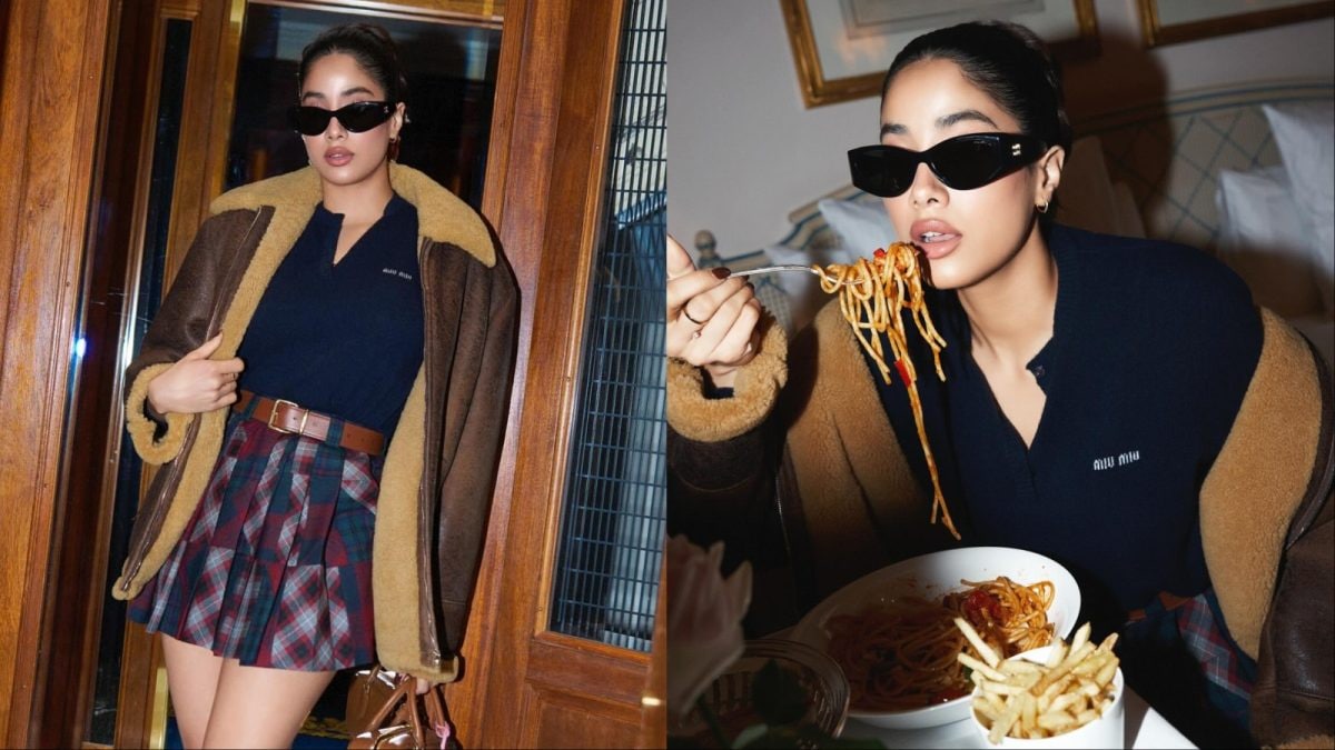 Janhvi Kapoor Brings Preppy Glam To The Front Row At Paris Fashion Week