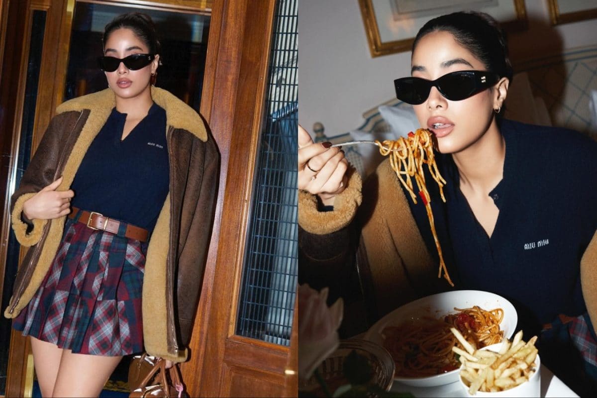 Janhvi Kapoor Brings Preppy Glam To The Front Row At Paris Fashion Week