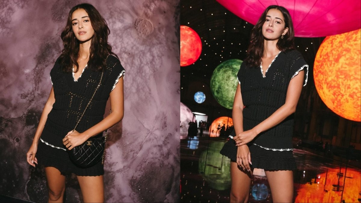 <div>Ananya Panday's Crochet Moment At Chanel Show Is Effortless Elegance Done Right</div>