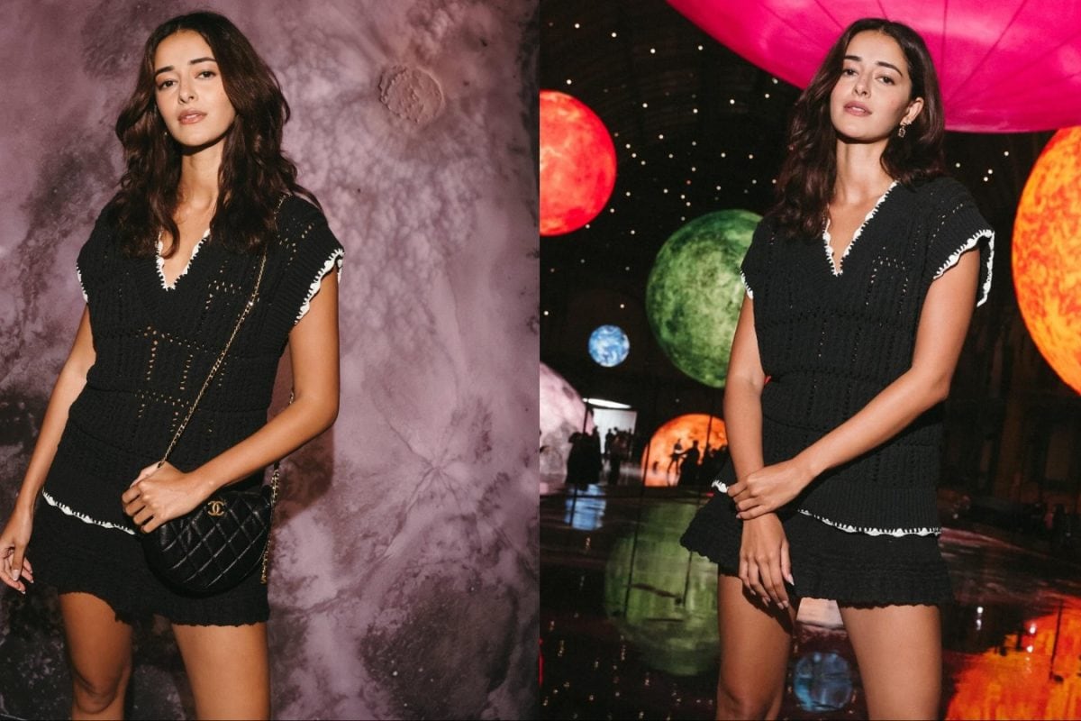 Ananya Panday's Crochet Moment At Chanel Show Is Effortless Elegance Done Right