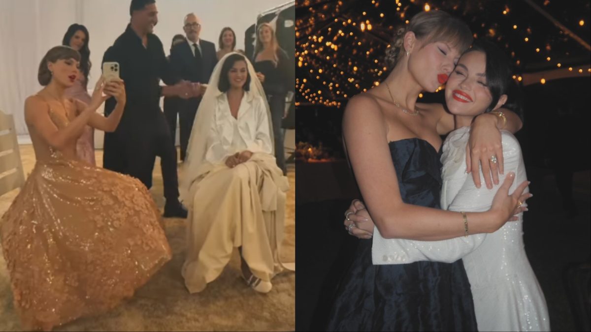<div>Decoding Taylor Swift’s Elegant Dual Looks At Selena Gomez And Benny Blanco's Wedding</div>