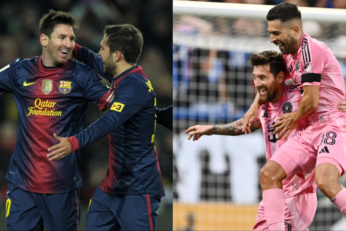 Lionel Messi's Favourite Wingman, From Barcelona To Miami: Jordi Alba's Legendary Partnership In 10 Iconic Pictures