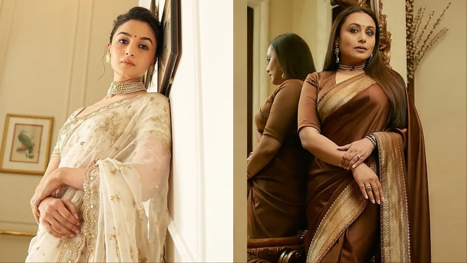 De Alia Bhatt a Rani Mukerji: As Estrelas do National Award Que Arrasaram com Saris Atemporais