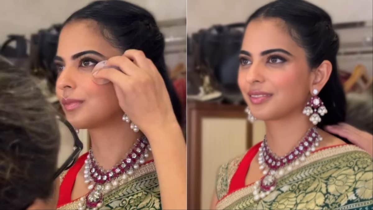 Diwali Fashion: Isha Ambani Showcases Traditional Bandhani Saree and Heritage Jewels article image