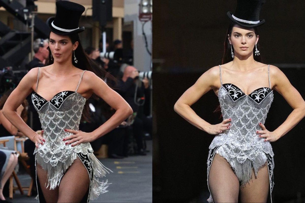 Kendall Jenner Shines In Nicole Kidman’s Showgirl Gown From Moulin Rouge