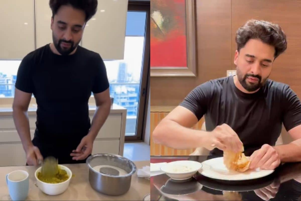 Jackky Bhagnani Shares His Version Of Aloo Masala Dosa With Cheese And Chilli Sauce