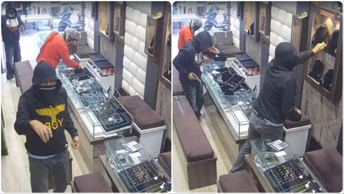 Gunmen Storm Jewellery Store In Punjab's Jalandhar, Escape With Ornaments, Cash | Video