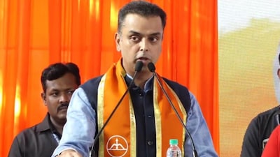 Shiv Sena leader Milind Deora. 