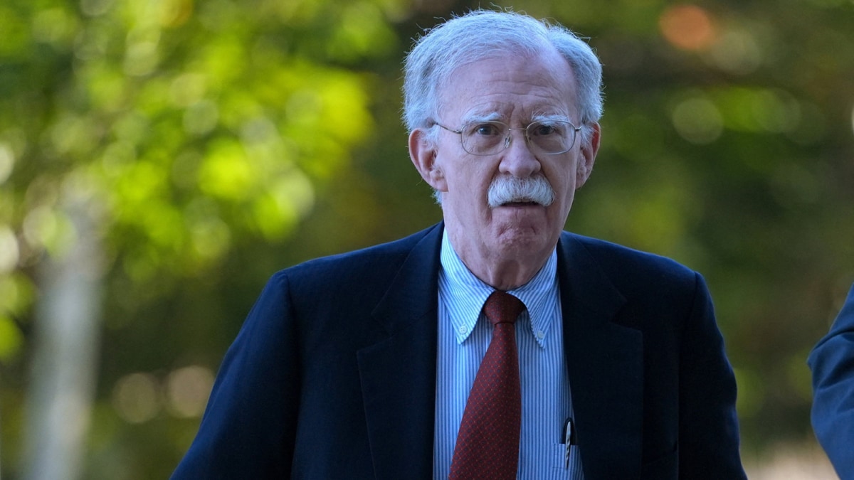 Ex-Trump Adviser John Bolton Surrenders Following Charges Of Mishandling Classified Information